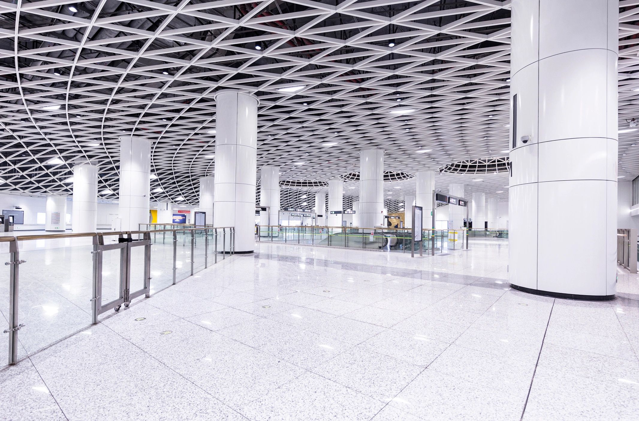 Modern interior background