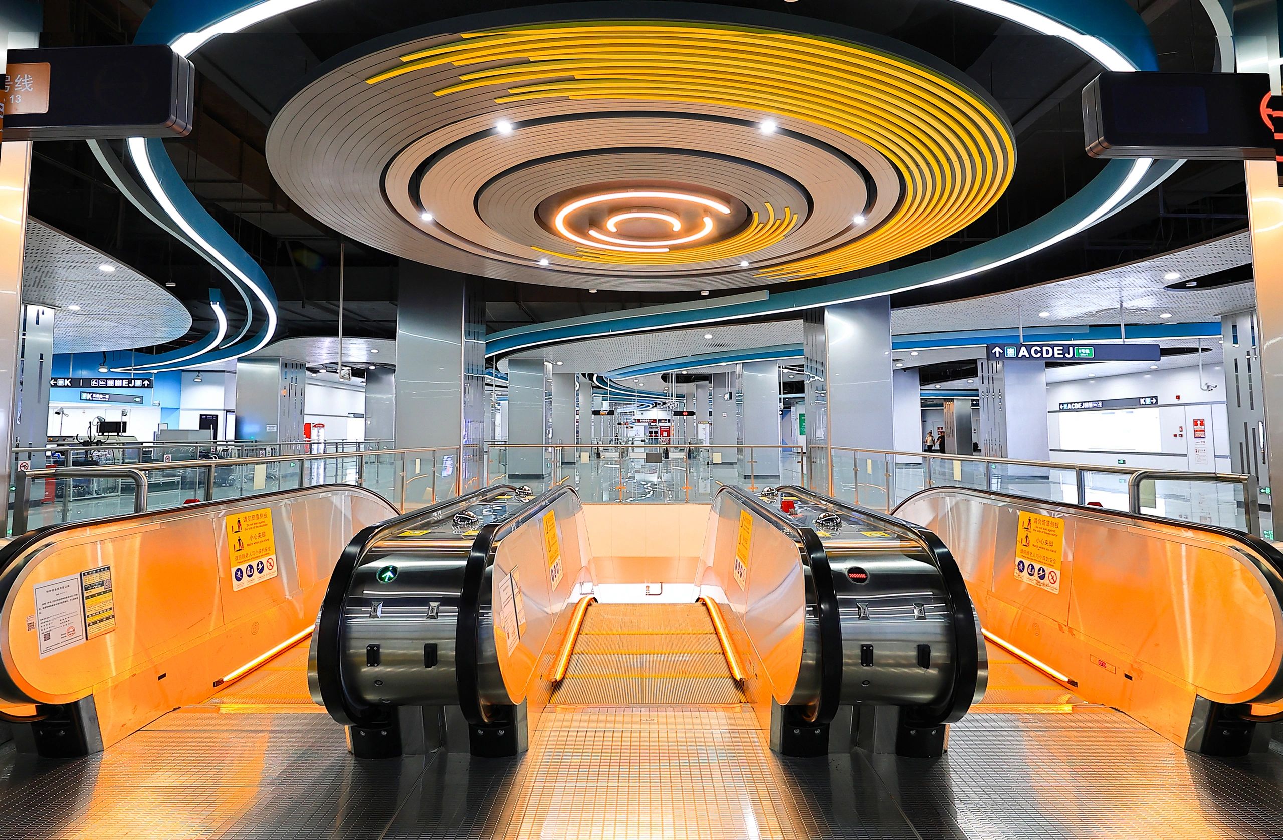 Modern indoor architectural interior