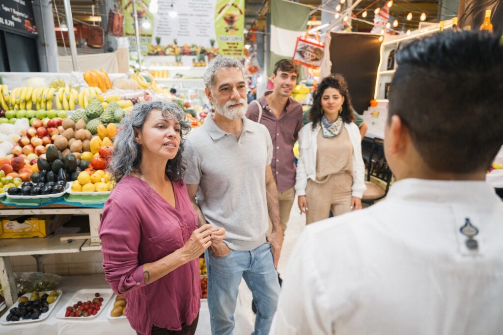Guided culinary tour to a Mexican Market